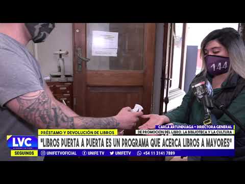 #LVC2 - La biblioteca Guido & Spano nos muestra cómo es el nuevo protocolo de préstamo de libros