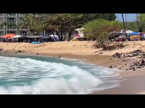 Coastal erosion eating away at Makaha beach