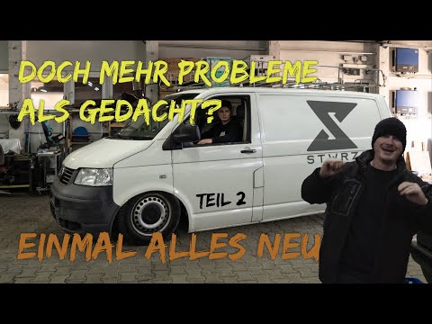 VW T5 // Doch mehr kaputt als gedacht?? // Einmal alles NEU / Läuft er??? // Stahlwerkz // Teil 2