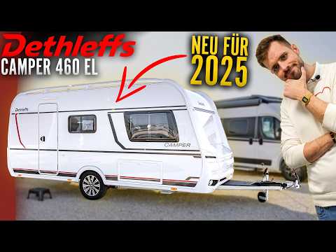 Dethleffs Camper 460 EL Caravan New Products 2025 Innovation Camping