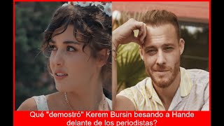 KEREM  HANDE RECONCILIACIÓN BOMBA BESO FRENTE A TODOS LO DEMUESTRA
