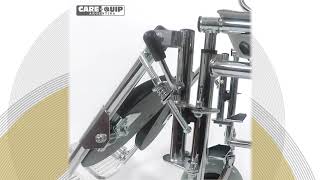 Video de Silla De Ruedas Reclinable Plegable Desmontable Asiento 46cm