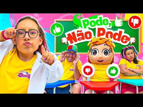 Pode, Não pode (CLIPE OFICIAL) - MC Divertida Músicas