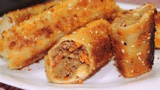 בקלי קלות- קריספי גלילות של אולמות (ליהי קרויץ - מטבח בקלי קלות) - התמונה מוצגת ישירות מתוך אתר האינטרנט יוטיוב. זכויות היוצרים בתמונה שייכות ליוצרה. קישור קרדיט למקור התוכן נמצא בתוך דף הסרטון