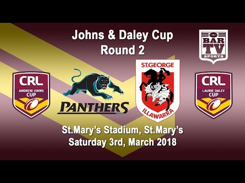 2018 CRL - Andrew Johns and Laurie Daley Cups - Round 2 - Panthers v Illawarra South Coast Dragons