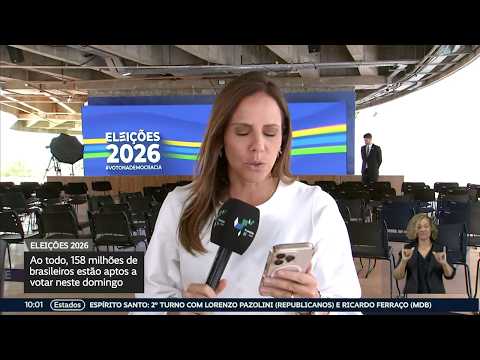Eleições 2026 | Justiça Eleitoral divulga segundo boletim das eleições