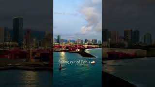 #timelapse Sailing toward sunlit dreams. Our Hawaiian adventure begins!  #norwegian #cruise #sailing
