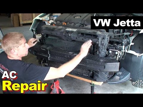 2012 VW Jetta AC Condenser and Compressor