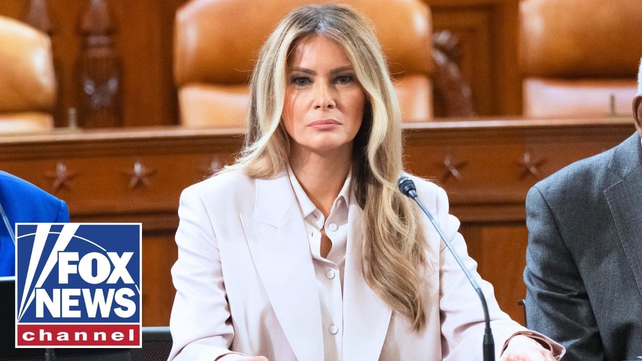 JUST IN: Melania Trump makes major address on the Hill