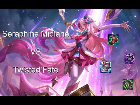 Seraphine Midlane vs Twisted Fate (Diamond Elo / EUW)