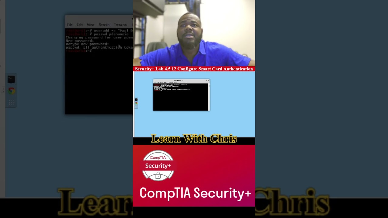 👤 Security+ Lab 4.6.4 — Create a User Account