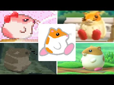 Evolution of Rick in Kirby Games (1995 - 2018)