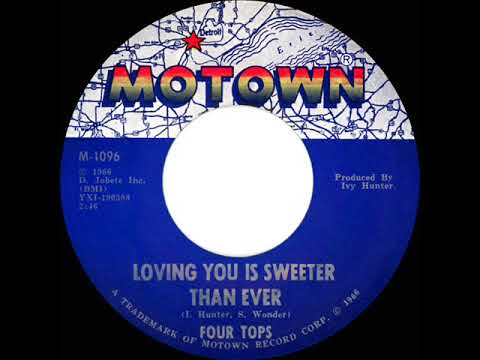 1966 HITS ARCHIVE: Loving You Is Sweeter Than Ever - Four Tops (mono 45)