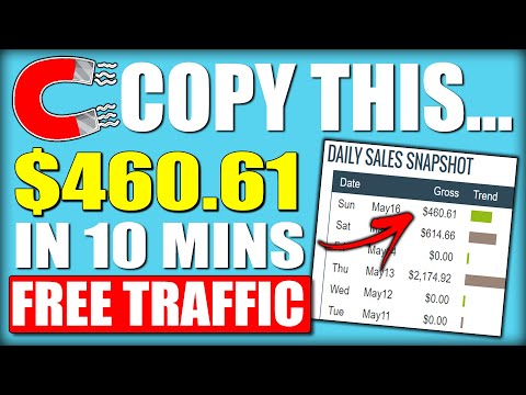 , title : '(COPY THIS) How I Made $460.61 In 10 Minutes Using FREE Traffic To Make Money Online'