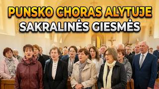 Punsko lietuvių bažnytinis choras Šv.Liudviko bažnyčioje Alytuje(Rož.) 26 10 04
