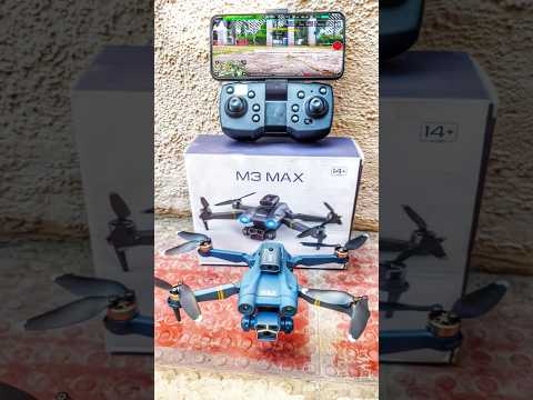 Best Drone M3 MAX 🔥 5 HD Cameras, Brushless Motor, Foldable & High-Performance!