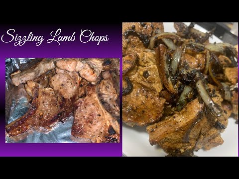 Lamb chops recipe | best lamb chops recipe |quick and easy sizzling lamb chops