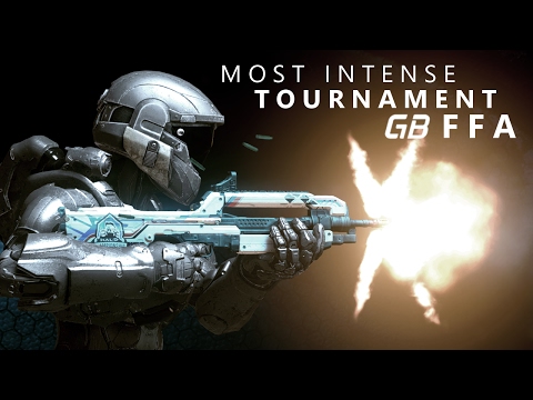 Halo 5 - THE MOST INTENSE FFA TOURNAMENT SO FAR