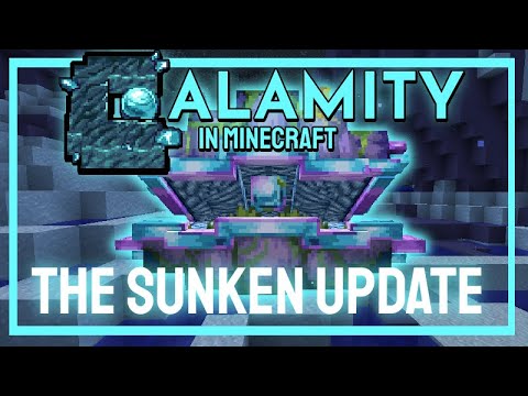 Minecraft CALAMITY MOD Datapack v0.2.0-1.21.0 Trailer | The Sunken Update