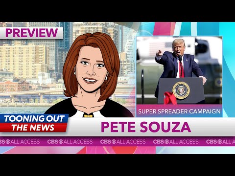 美德信號炮轟特朗普的超級傳播者運動。 (Virtue Signal blasts Trump's super spreader campaign)