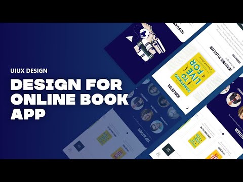 Designing an Online Book Store App UI - (Speed Art Tutorial) Adobe Xd 2022 Beginners