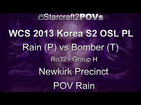 SC2 HotS - WCS 2013 KR S2 PL - Rain vs Bomber - Ro32 Group H - Newkirk Precinct - Rain