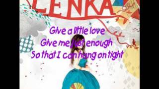 Don&#39;t Let Me Fall - Lenka (lyrics)