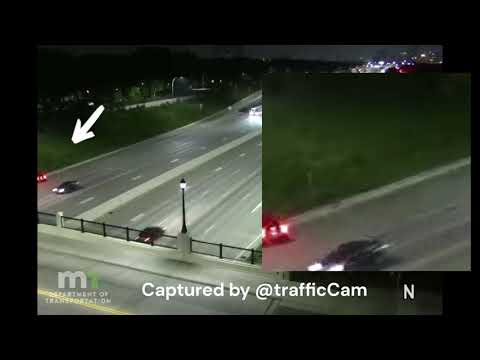LIVE CAPTURE: Minnesota Guardrail End Terminal Crash Caught on Camera