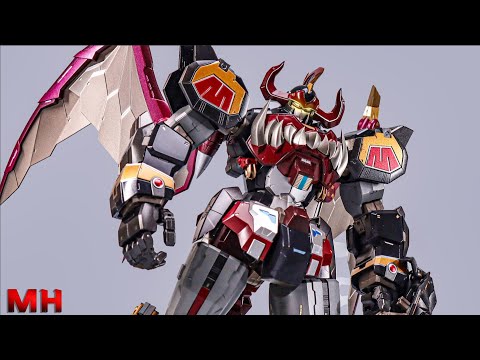 ZL01 Power Rangers KO Flame Toys Mighty Morphin  Dino Megazord Transformation.