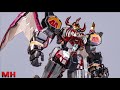 ZL01 Power Rangers KO Flame Toys Mighty Morphin Dino Megazord Transformation