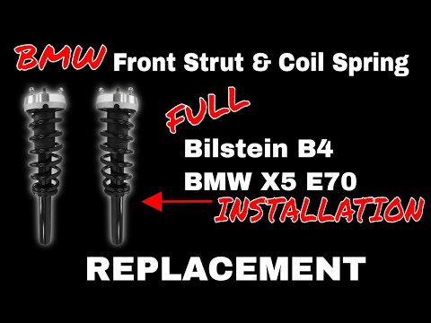 BMW X5-X6 Front Strut Shock Replacement Bilstein 4 (07-13 E70 & E71) (14-18 F15 & F16)