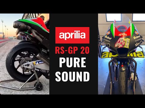 Aprilia RS-GP 20 Pure Sound | Aleix Espargaro | MotoGP 2020