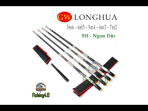 Cần Câu Tay GW LongHua 5H Ngọn Đặc