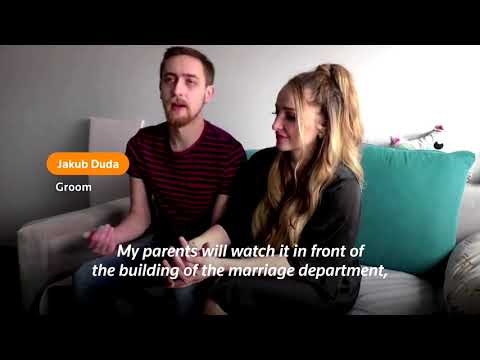 波蘭城市提供婚禮的直播服務 (Polish city offers livestream of weddings)