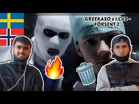 TRASH OR FIRE?! Norwegians React To Swedish Rap Reacting Til GREEKAZO x 1.CUZ - FÖRSENT 2.