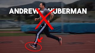 What's Wrong with Dr. Andrew Huberman's Sprinting Biomechanics? | Hyperarch Fascia Training