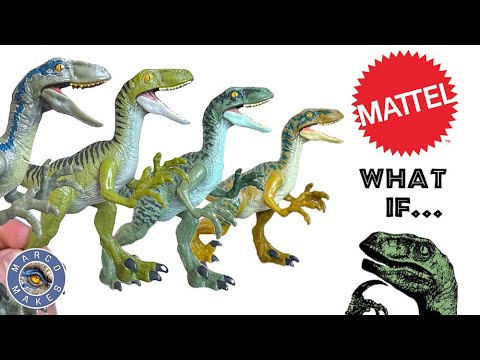 What If MATTEL Released a Movie Accurate Raptor Squad?