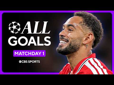 ALL GOALS in MD1 of the UEFA Champions League