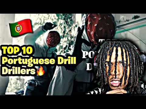 AMERICAN REACTS TO THE TOP 10 PORTUGUESE DRILL DRILLERS 🇵🇹