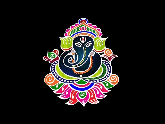 Vinayagar rangoli kolam design by easy and simple rangoli