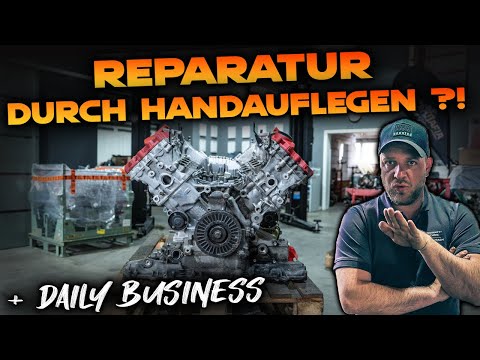 V8 Clinic - 20-liter displacement = RS5 + R8 Spyder + C63 AMG + V6 Vito + RS4 B5 | Engine failure