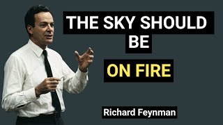 Feynman Explain That the Universe Is Full of Stars but Why Is It Dark?