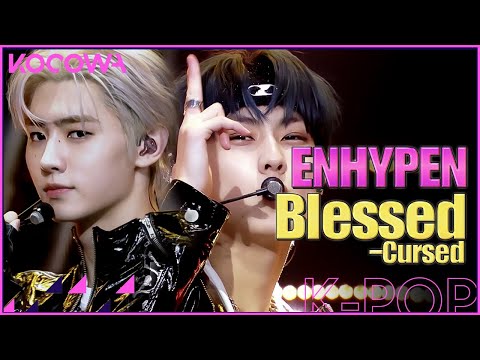 ENHYPEN - Blessed-Cursed l Music Bank K-Chart Ep 1104 [ENG SUB]