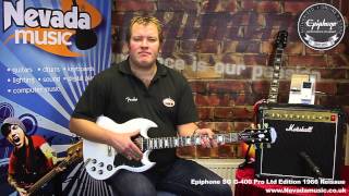 Video thumbnail for Epiphone Limited Edition 1966 SG G-400 Pro demo - PMT by PMTVUK