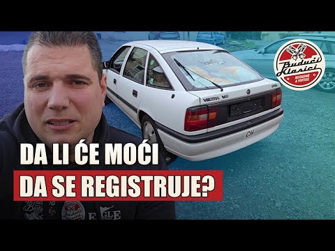 Vozimo Vectru na carinu! Opel Vectra V6 2.5 Part 2