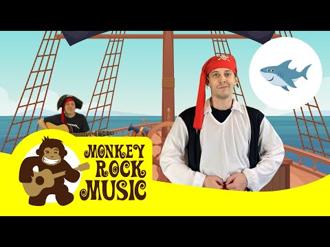 Patch and a Peg (It's a Pirate's Life!) | Monkey Rock Music | Kids Dance Songs & Nursery Rhymes