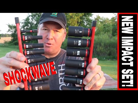 MILWAUKEE SHOCKWAVE IMPACT SOCKET SETS- BIG AND BOLD! NOTHING BUT HEAVY DUTY!!