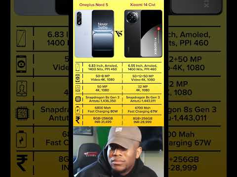 Oneplus Nord 5 Vs Xiaomi 14 Civi ! #phone #smartphone