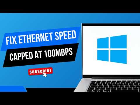 Fix Ethernet Speed Capped at 100MBPS on Windows 11, 10 [Guide]