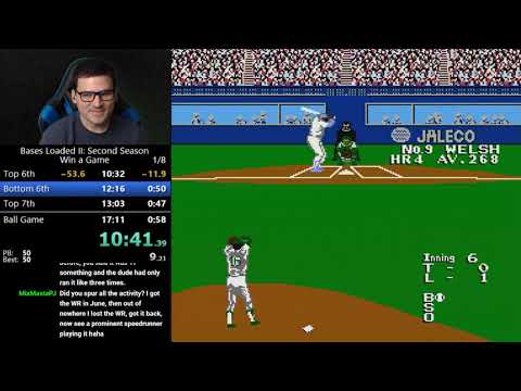 (16:51) Bases Loaded II speedrun - Win a Game